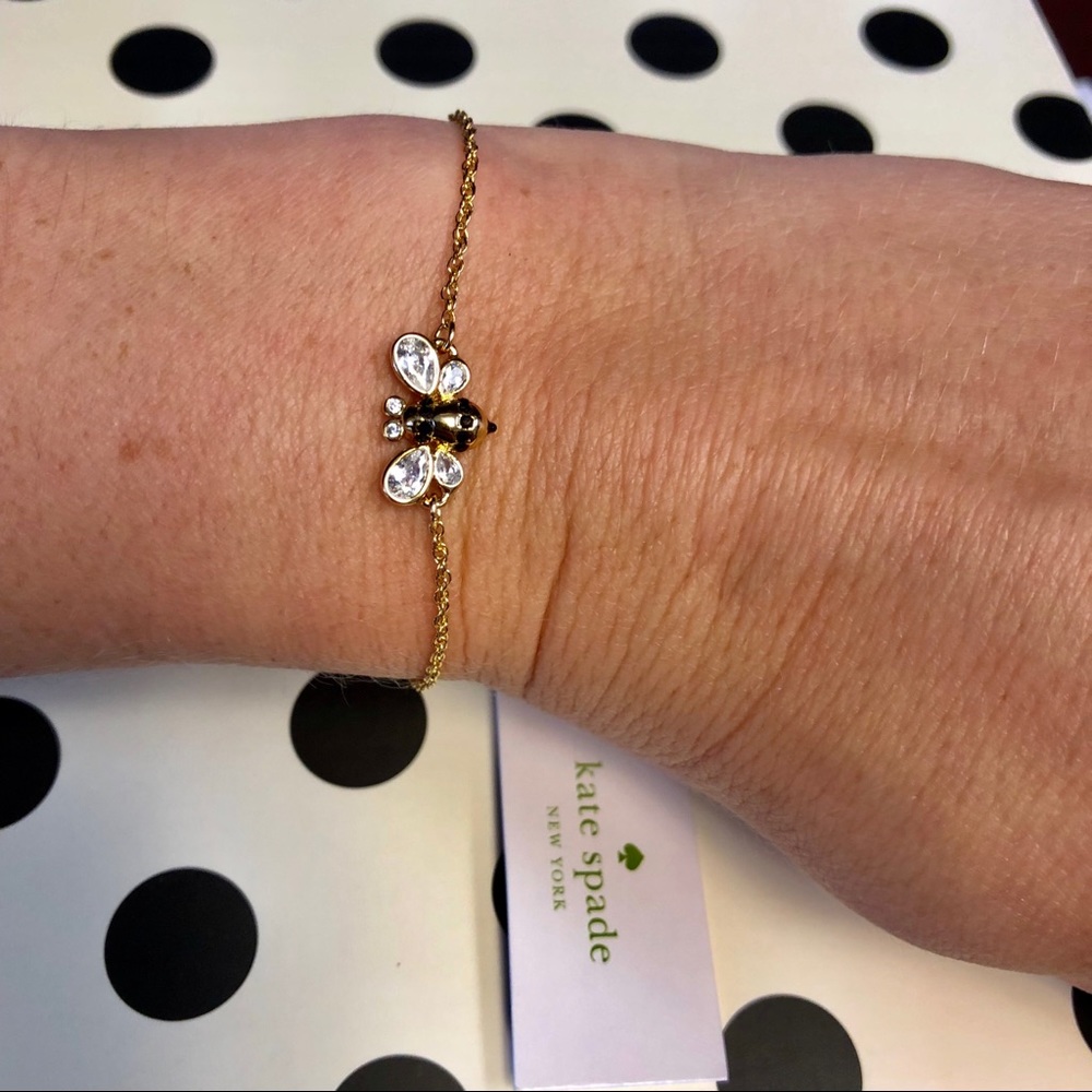 Kate Spade Perfect Picnic Bee Bracelet adjustable